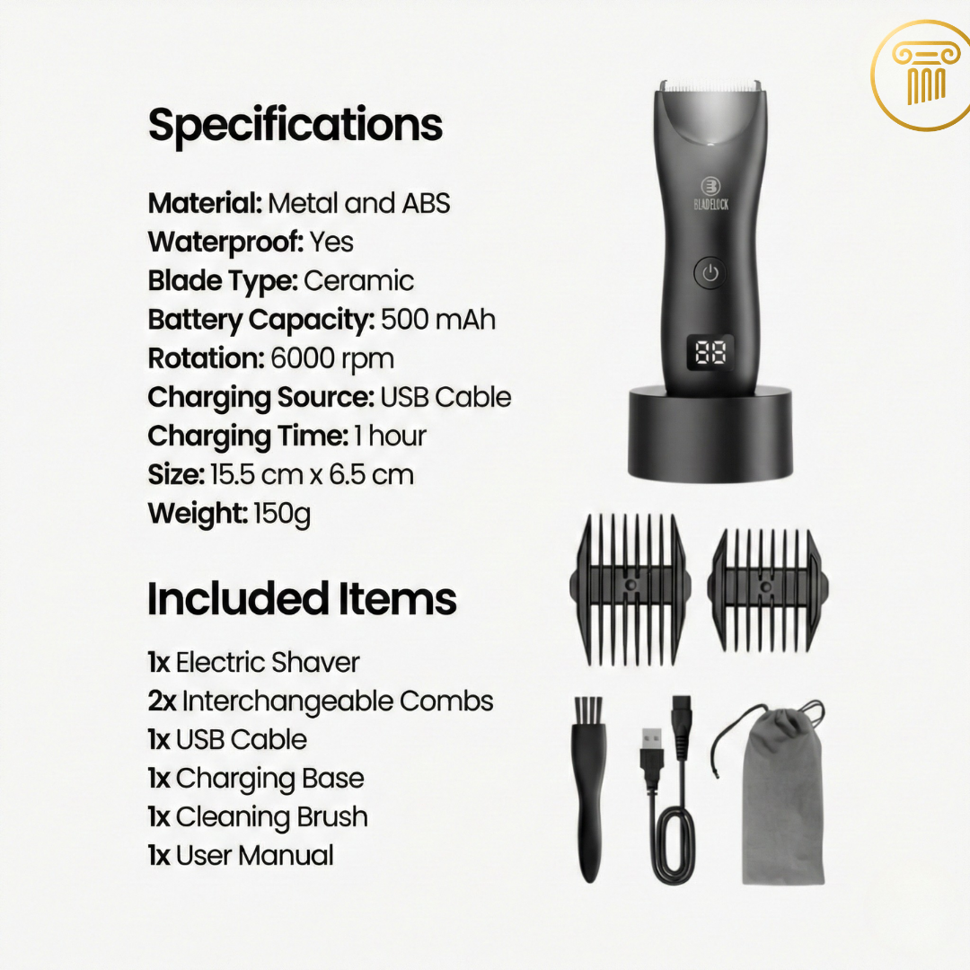 BarberMax® – Professional Intimate Trimmer