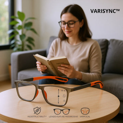 Lunettes progressives adaptatives VariSync™ + Cadeau [Technologie adaptative] 