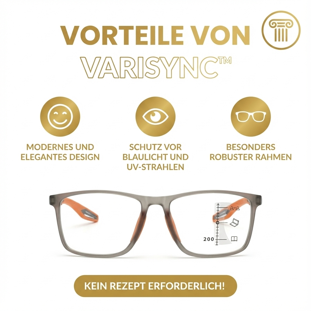 VariSync™ Adaptive Gleitsichtbrille + Gratisgeschenk (Technologie adaptative) 