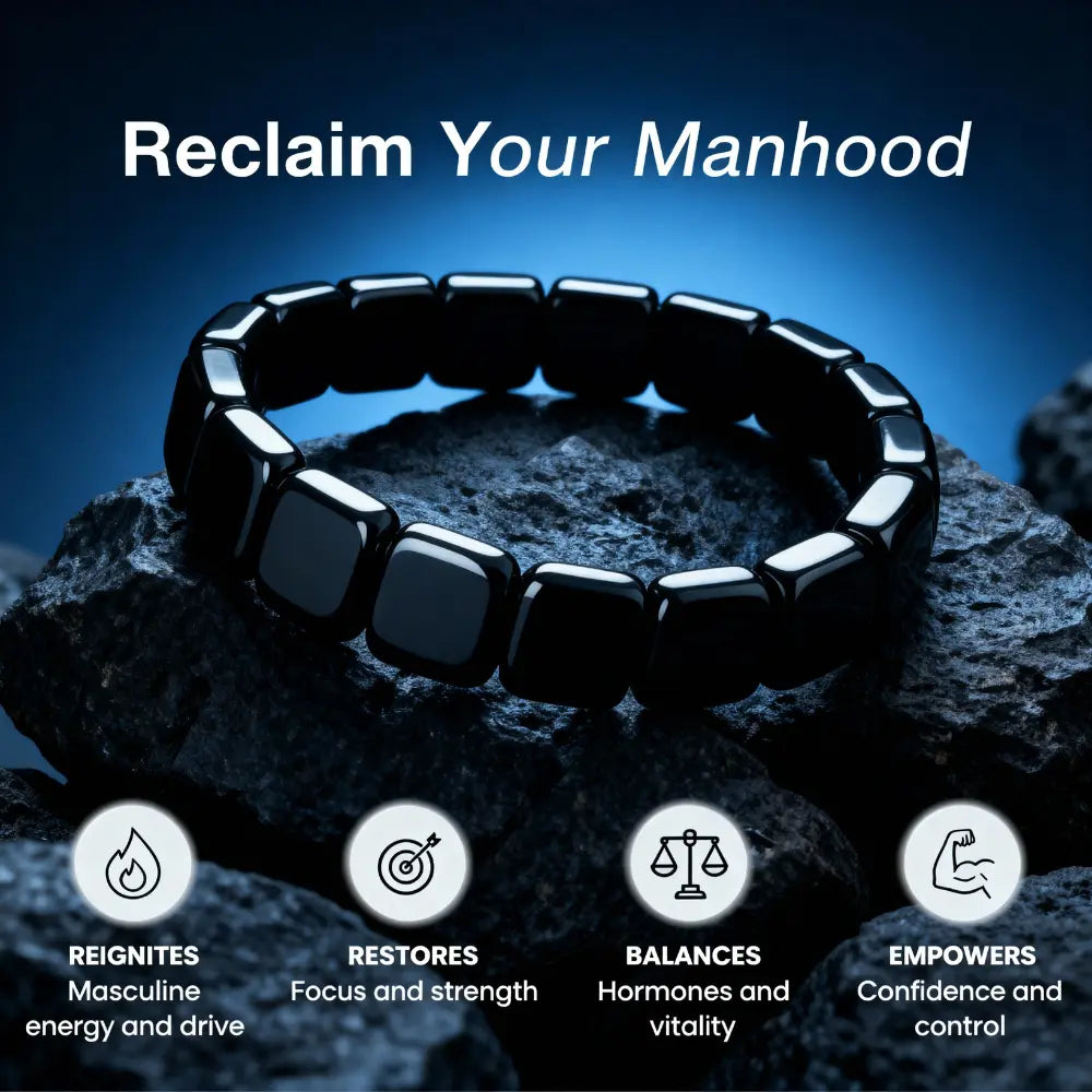 Bracelet en hématite Hemios® [1 acheté, 1 offert]