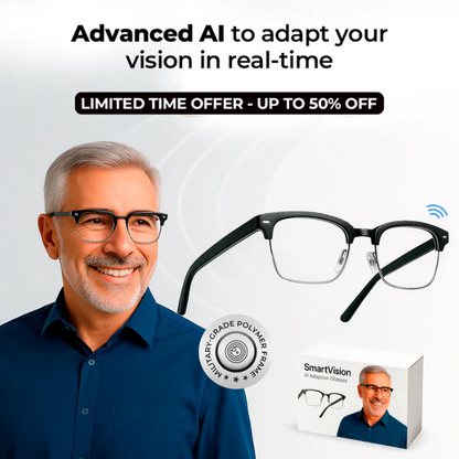 Lunettes adaptatives SmartVision™ à intelligence artificielle 