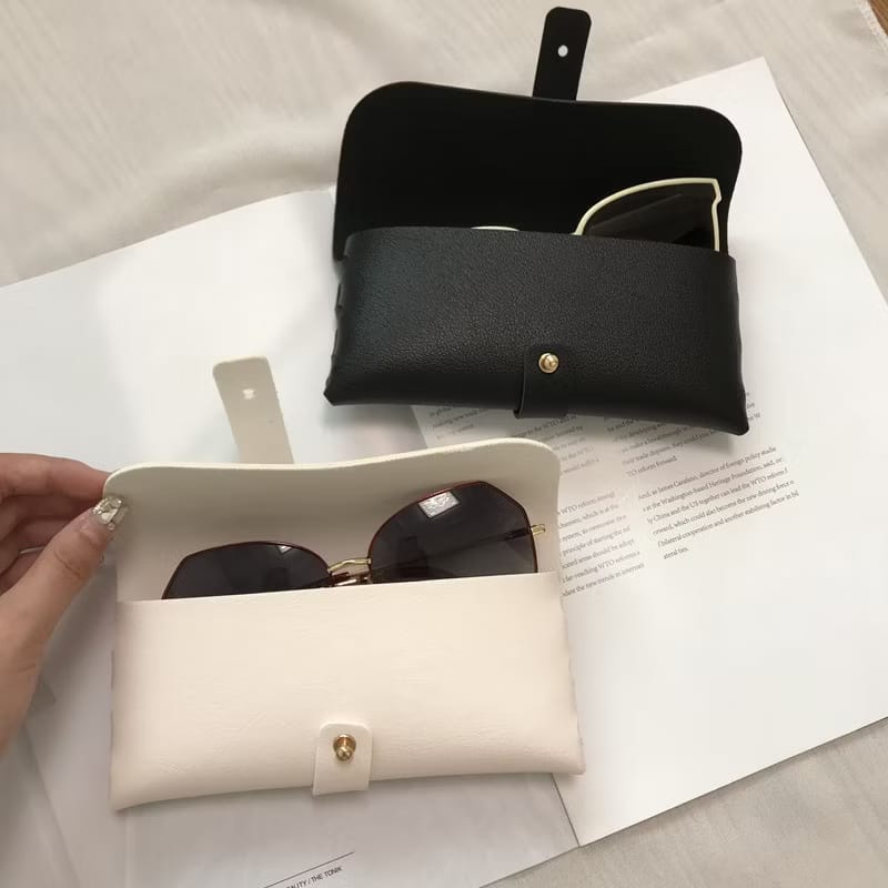 Étui à lunettes classique en cuir – Élégant et résistant