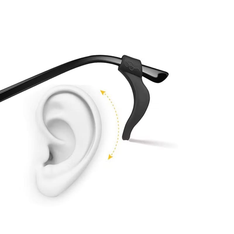 Crochets d'oreilles GripFit – Support antidérapant pour lunettes