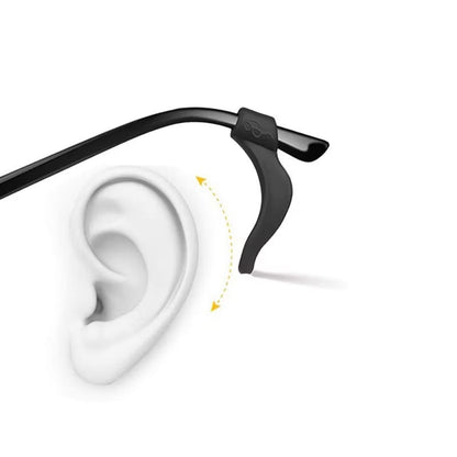 Crochets d'oreilles GripFit – Support antidérapant pour lunettes