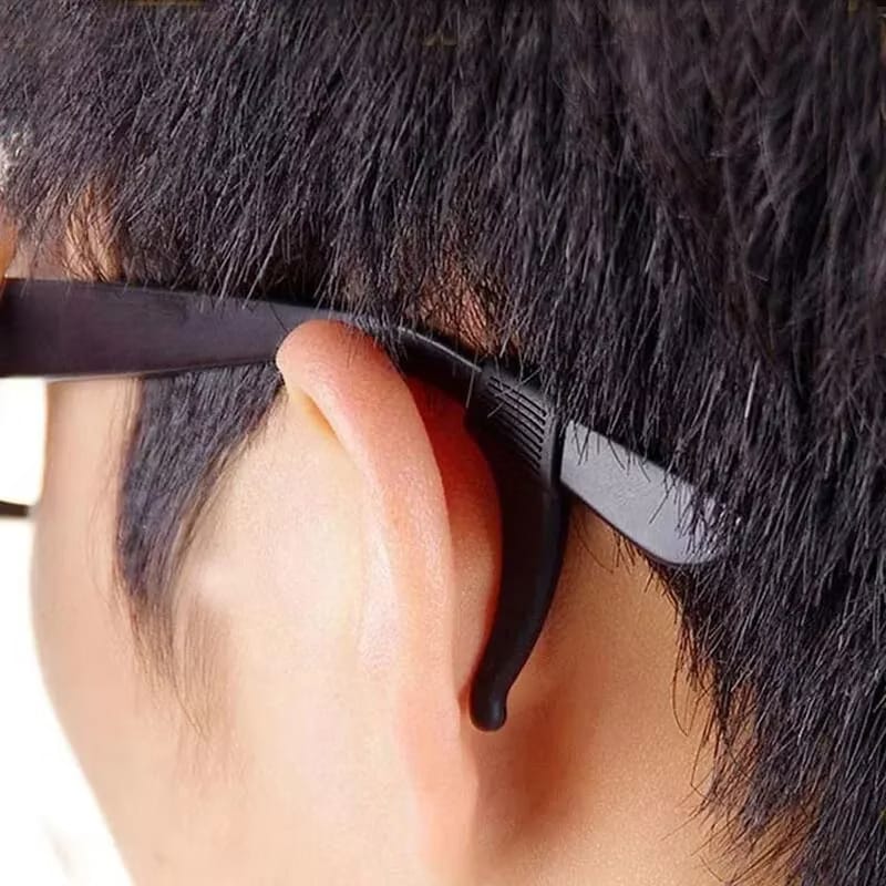 Crochets d'oreilles GripFit – Support antidérapant pour lunettes