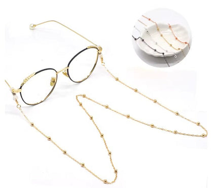 Chaîne polie – Accessoire de lunettes élégant