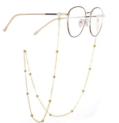 Chaîne polie – Accessoire de lunettes élégant