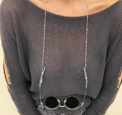 LuxeChain – Porte-lunettes et porte-masques polyvalent